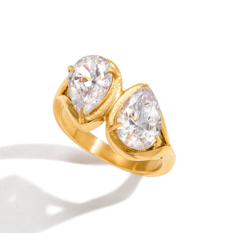 Bague ondulée duo 3