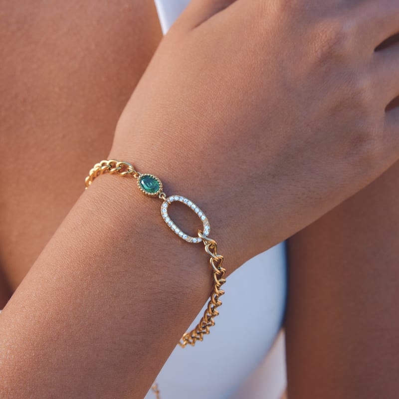 Bracelet L'Oeil d'Emeraude 2