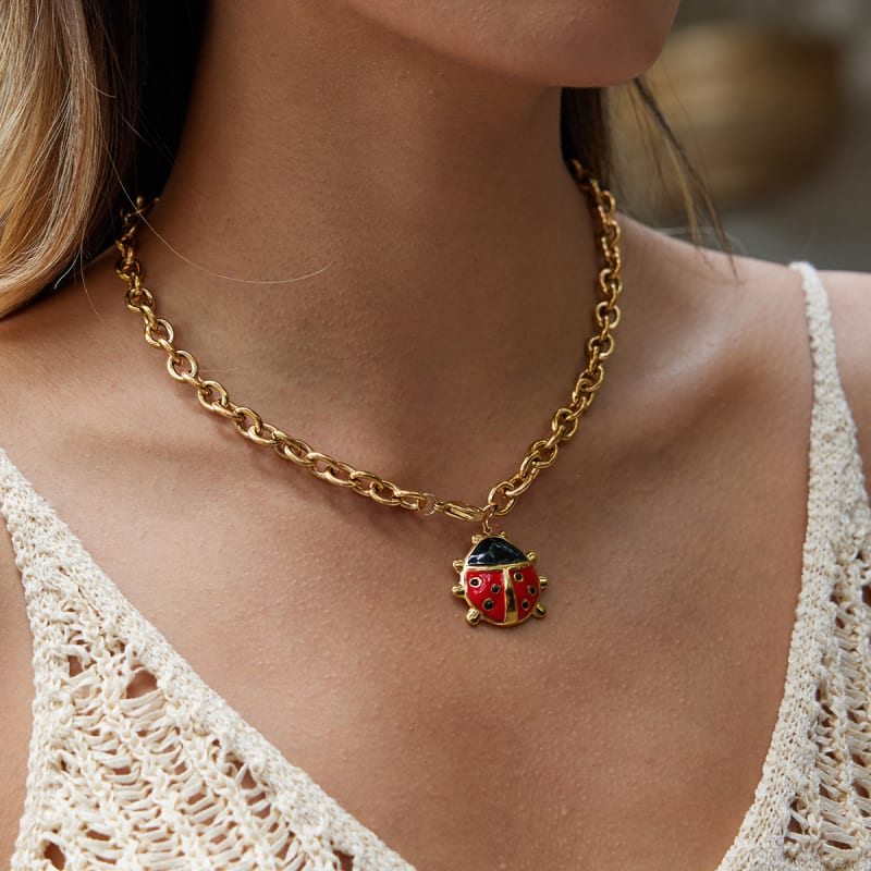 Collier Fortuna — vue portée