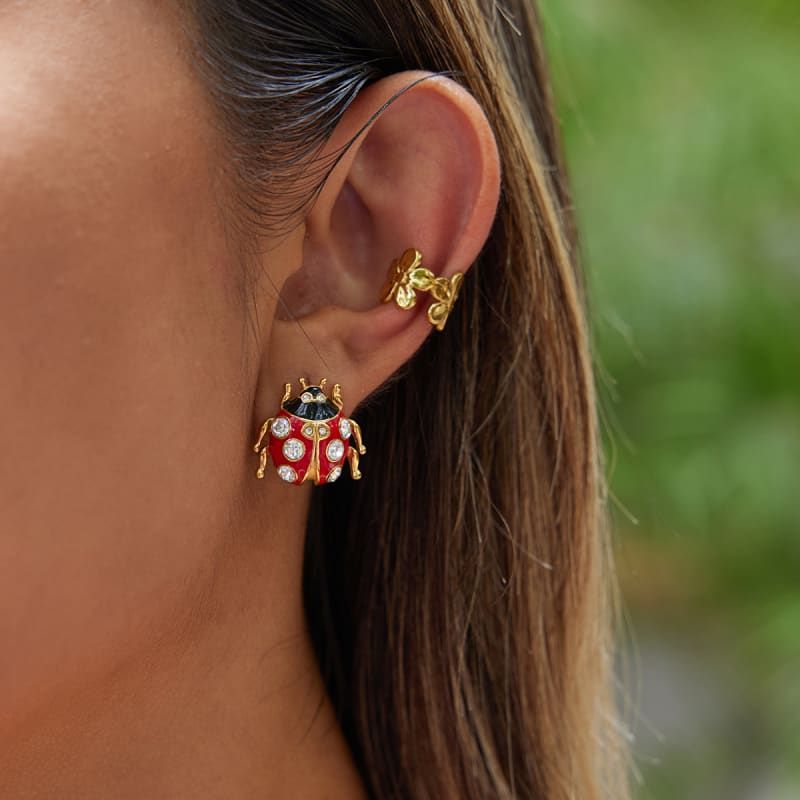 Boucles Luccia — vue portée