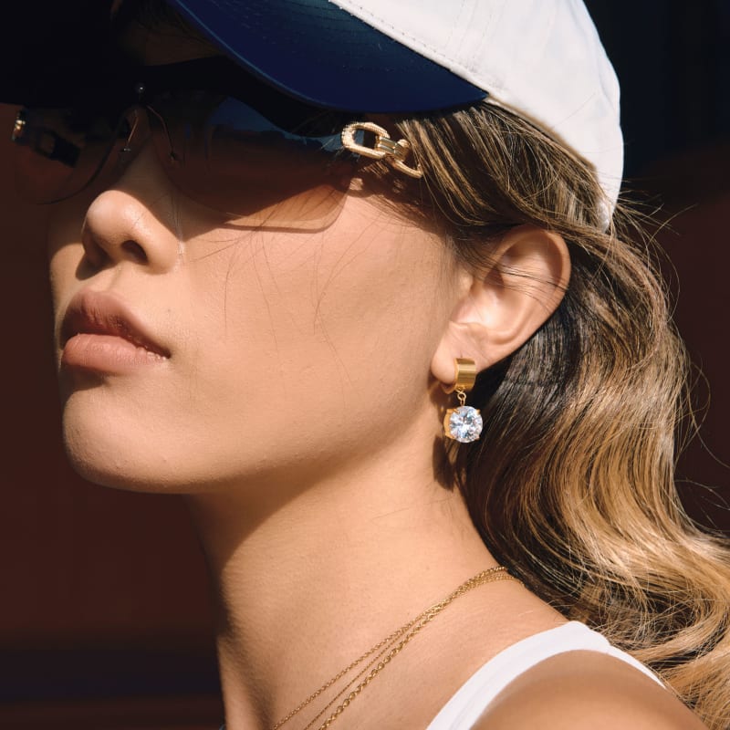 Boucles Cristal Drop 3