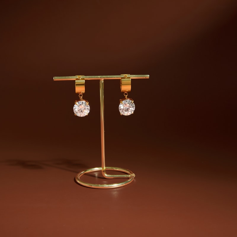 Boucles Cristal Drop 4