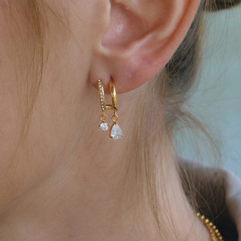 Boucles Perles de Lune