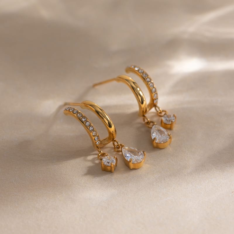 Boucles Perles de Lune 2