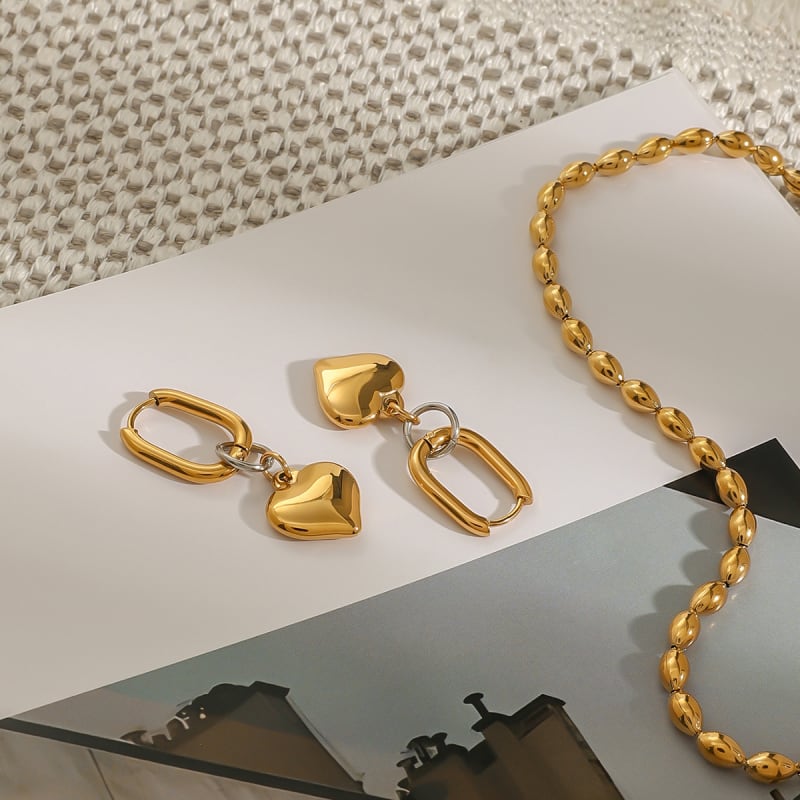 Boucles Coeur Suspendu 3