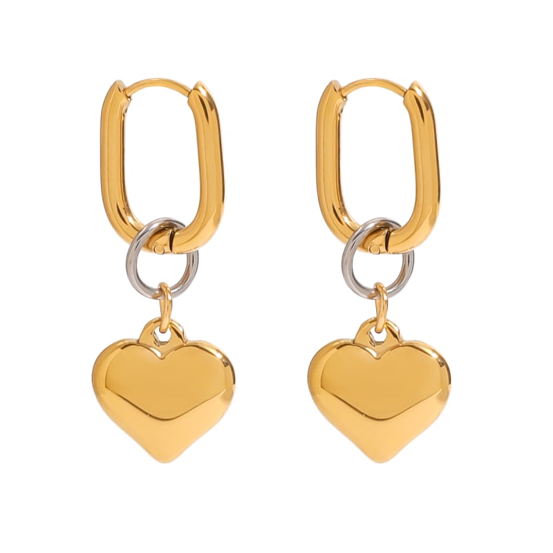 Boucles Coeur Suspendu 4