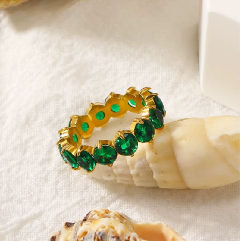 Bague Couronne de Jade 2