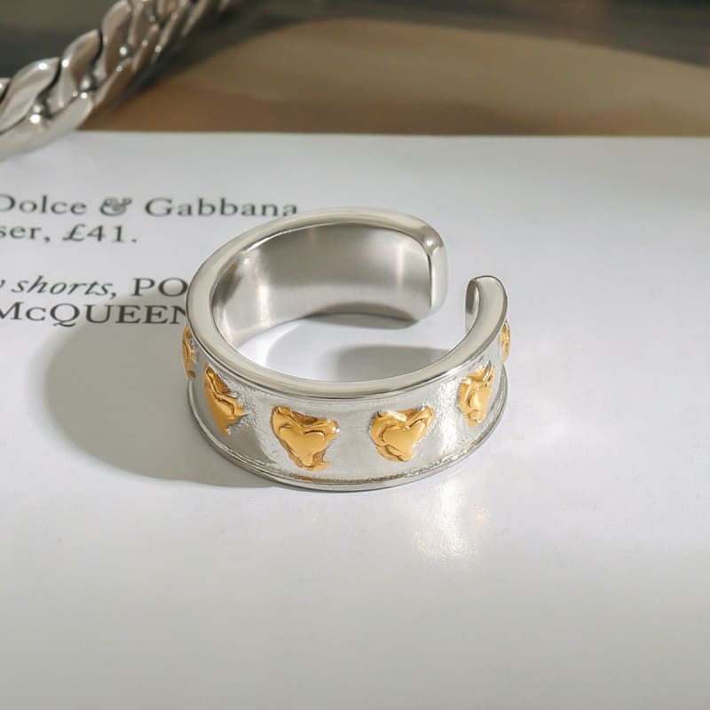 Bague Coeur d'Acier 2