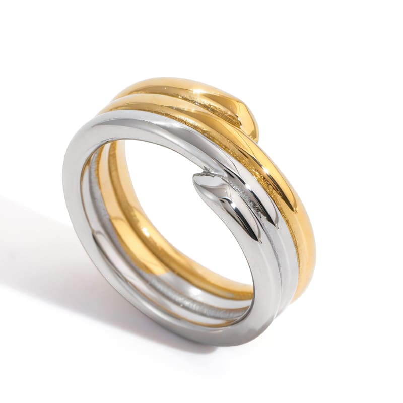 Bague Eternity — vue portée