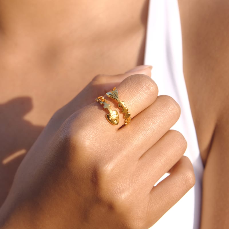 Bague Talisman Marin