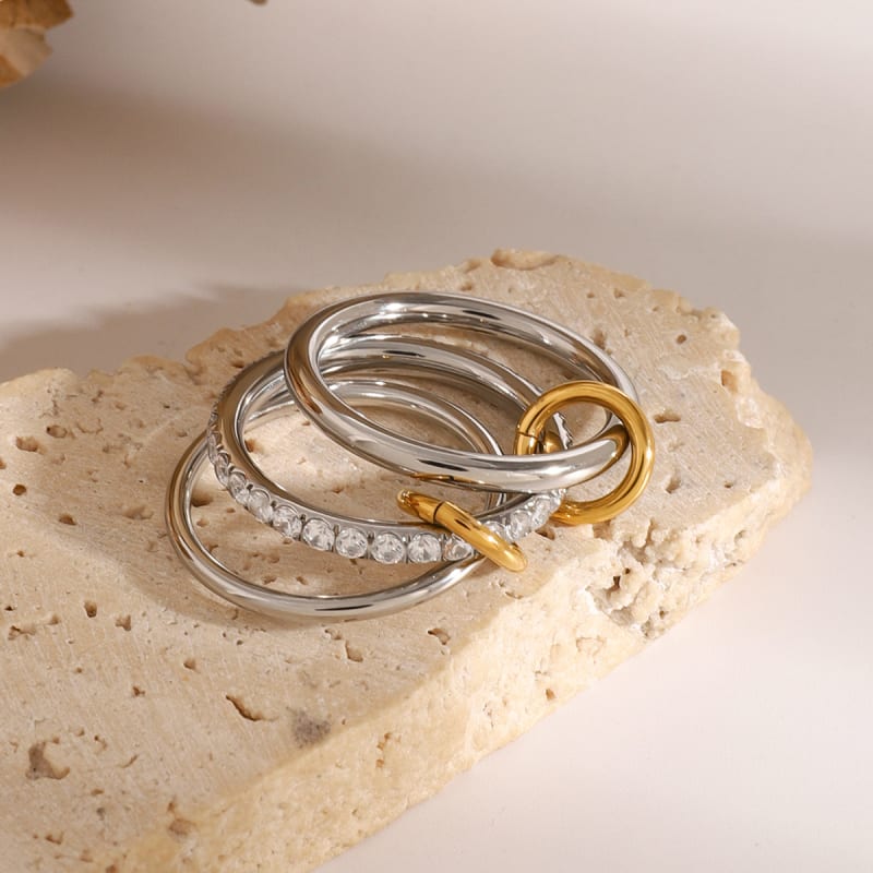 Bague Trinité Etincelante