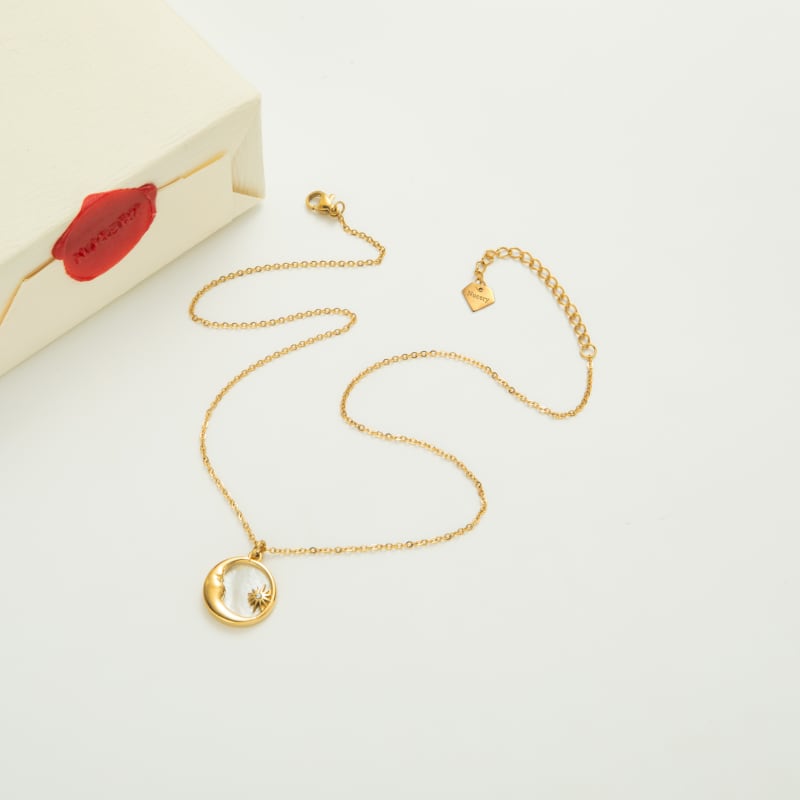 Collier Sélené Au Coeur De Nacre 2