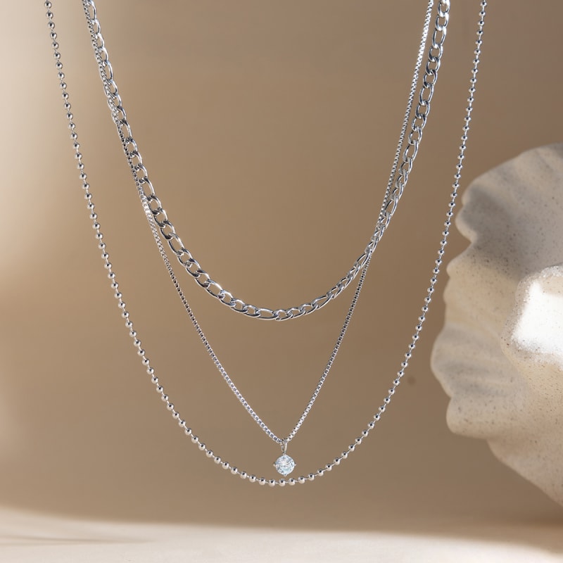 Collier Murmures D'Argent 4