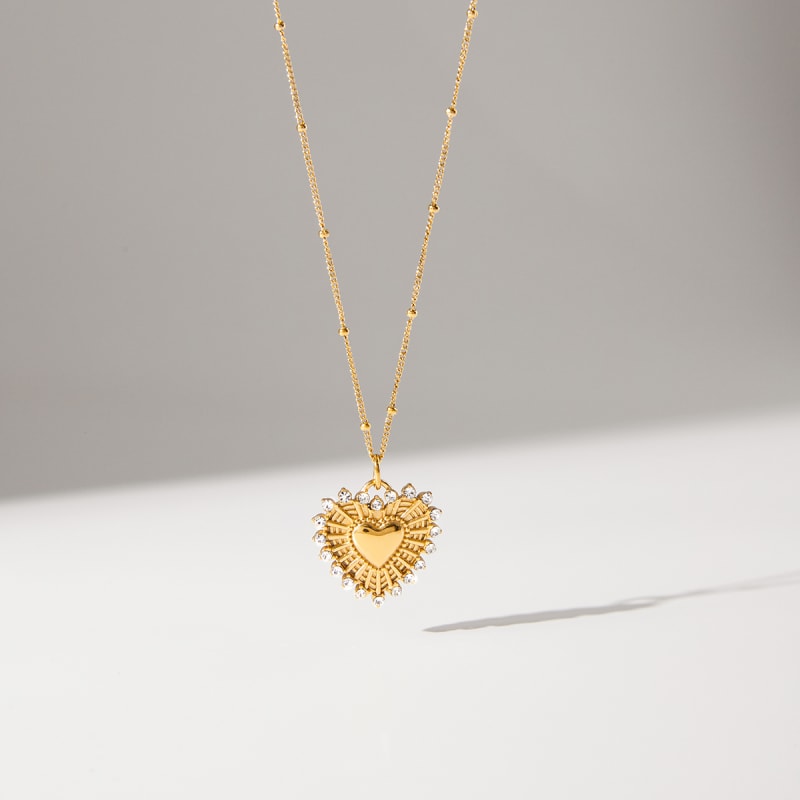 Collier Coeur de Lumière Eternelle 3