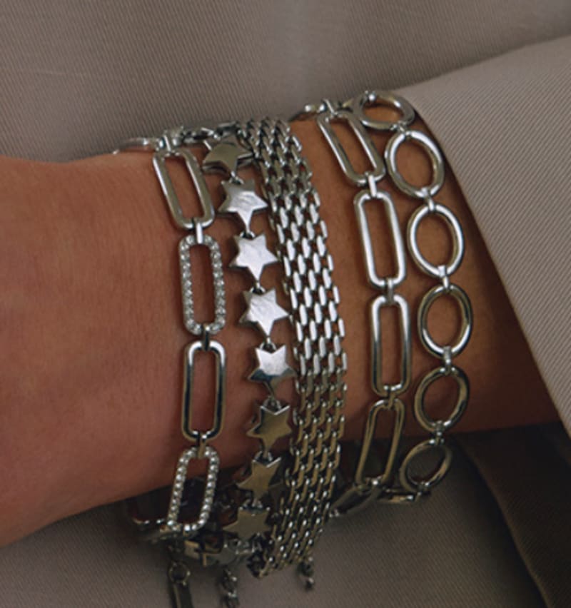 Bracelet Brume d'Argent — vue portée