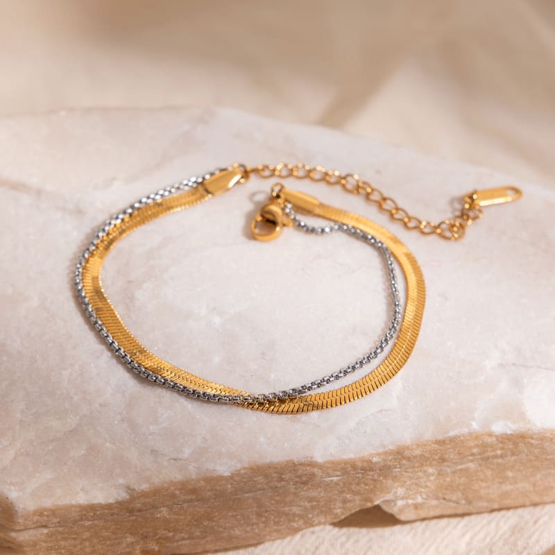 Bracelet Fusion Elégance — vue portée