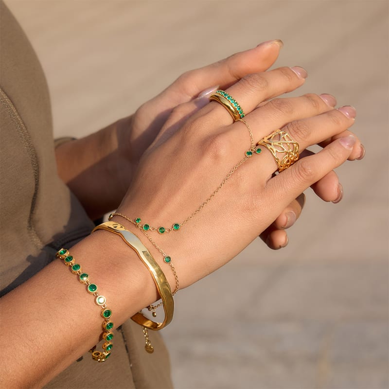 Bracelet Rosée d'Emeraude 3