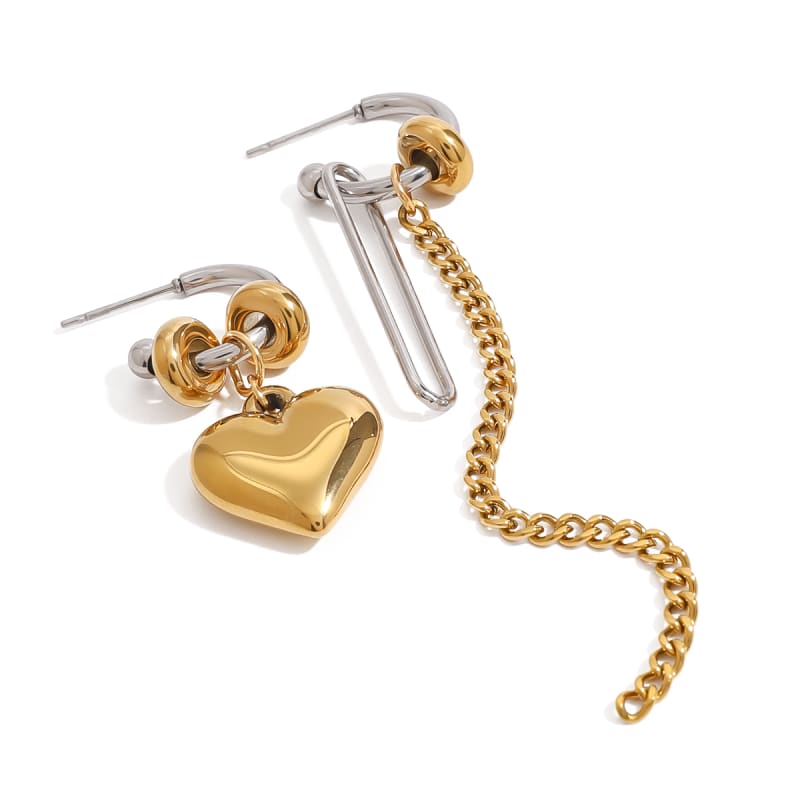 Boucles Chaîne de Coeur 2