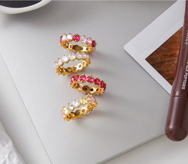 Bague Couronne de Cristal 3