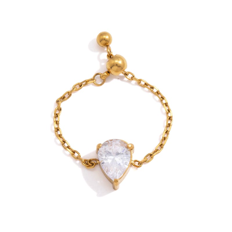 Bague Rosée Matinale — vue portée