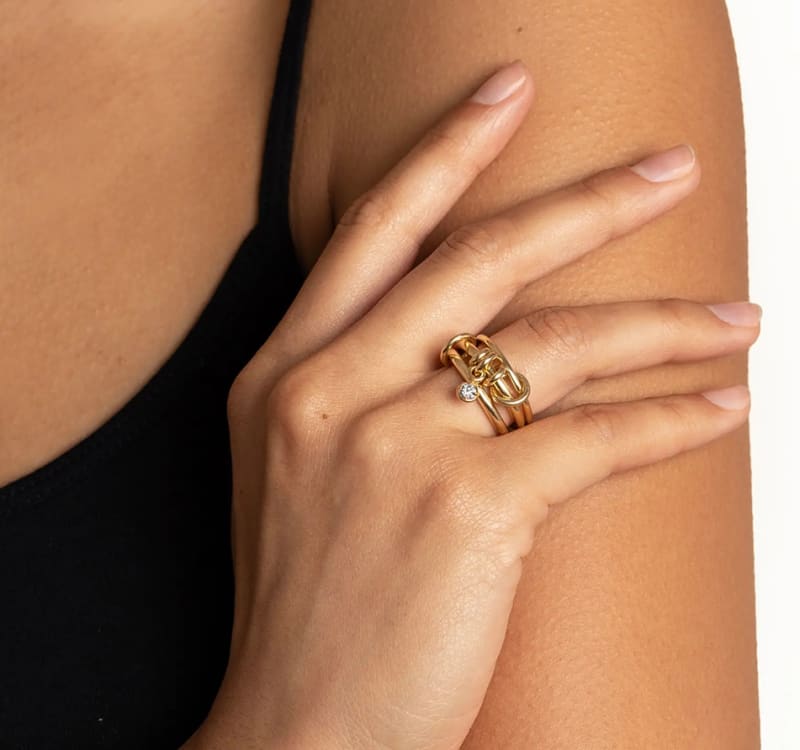Bague Bohême Dorée  3