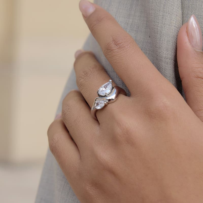 Bague Lumières Jumelles 2