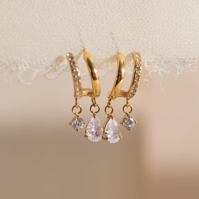 Boucles Perles de Lune 5