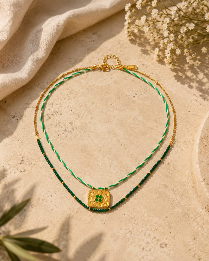 Collier Jardin D'Emeraude 2