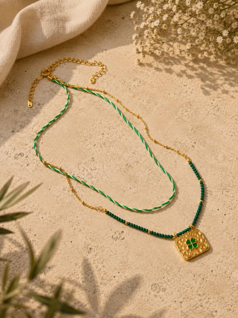 Collier Jardin D'Emeraude 3