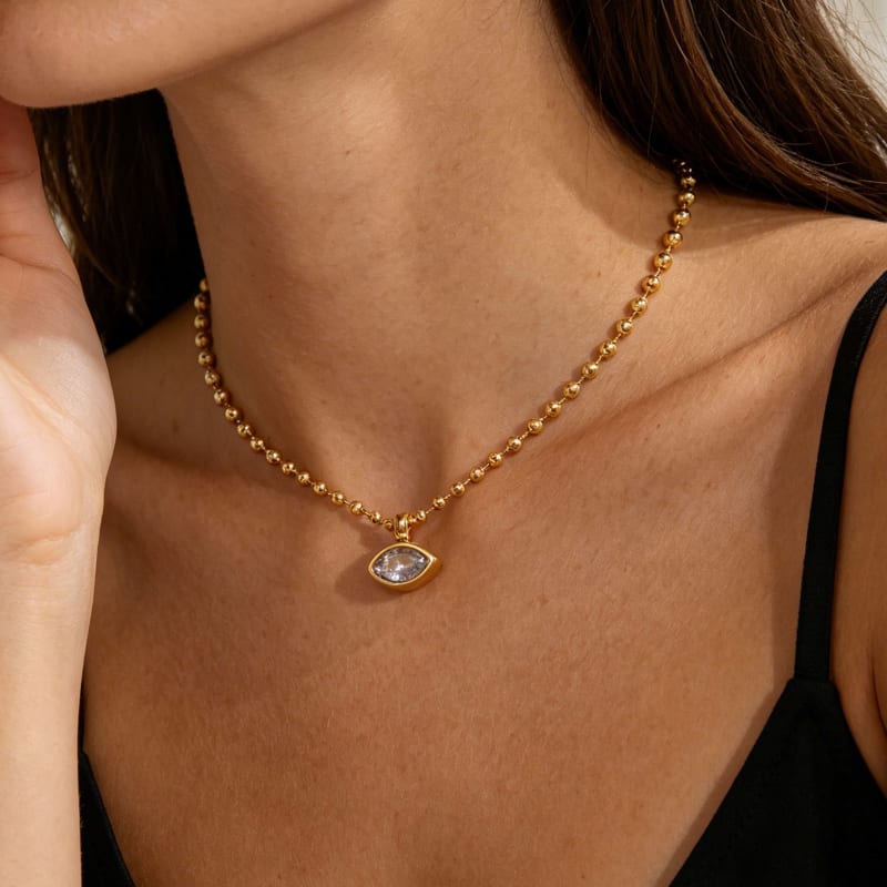 Collier Oeil De Lumière