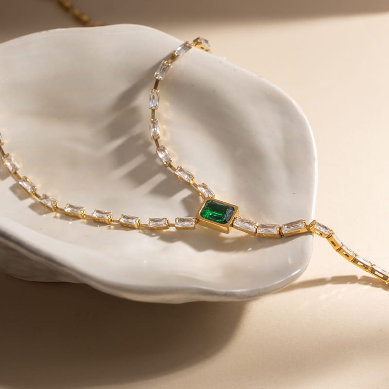 Collier Emeraude Royale 5