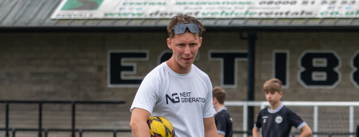 NexGen — Marcus Daws, football coach at Dorchester Stadium