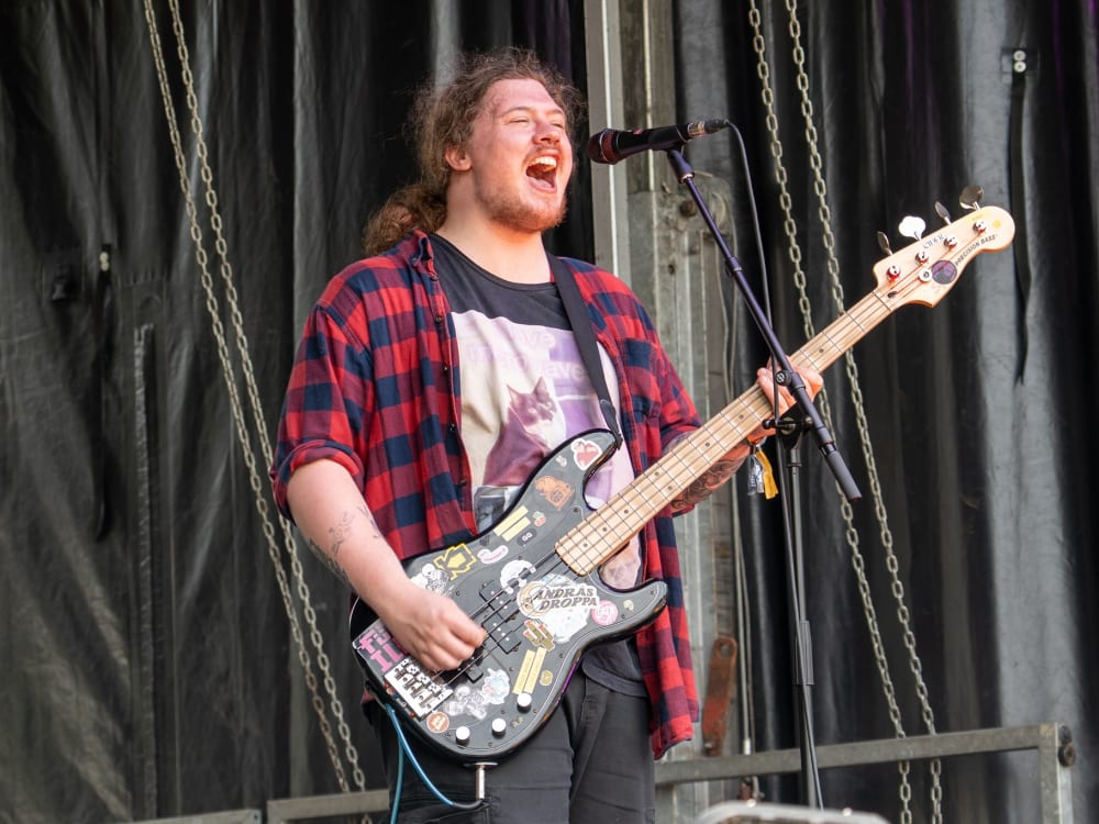 Home Farm Fest 2026 — performer on stage, Somerset