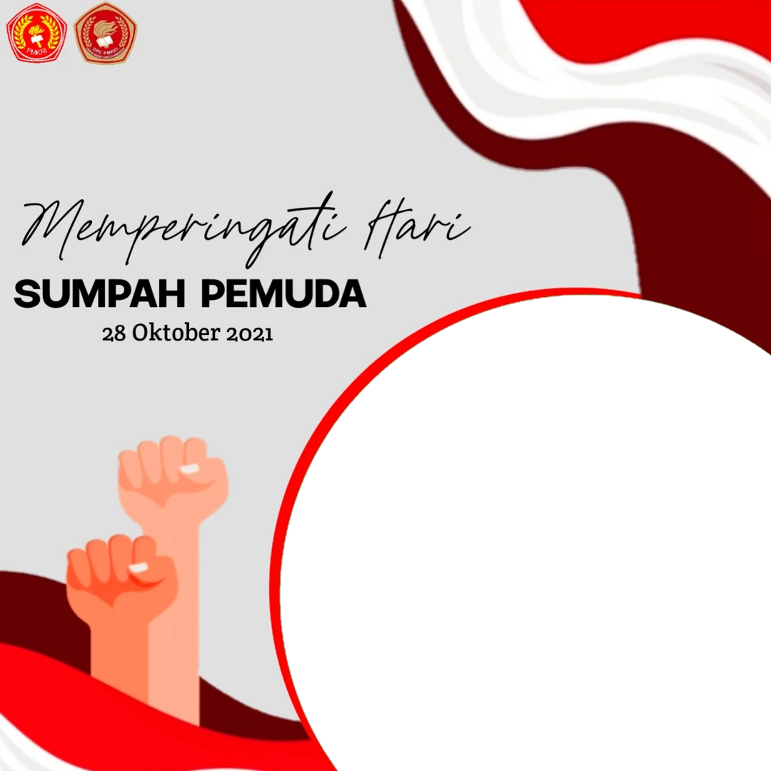 Free Download Twibbon HARI SUMPAH PEMUDA 28 OKTOBER 2021 buatan Rai Mundus