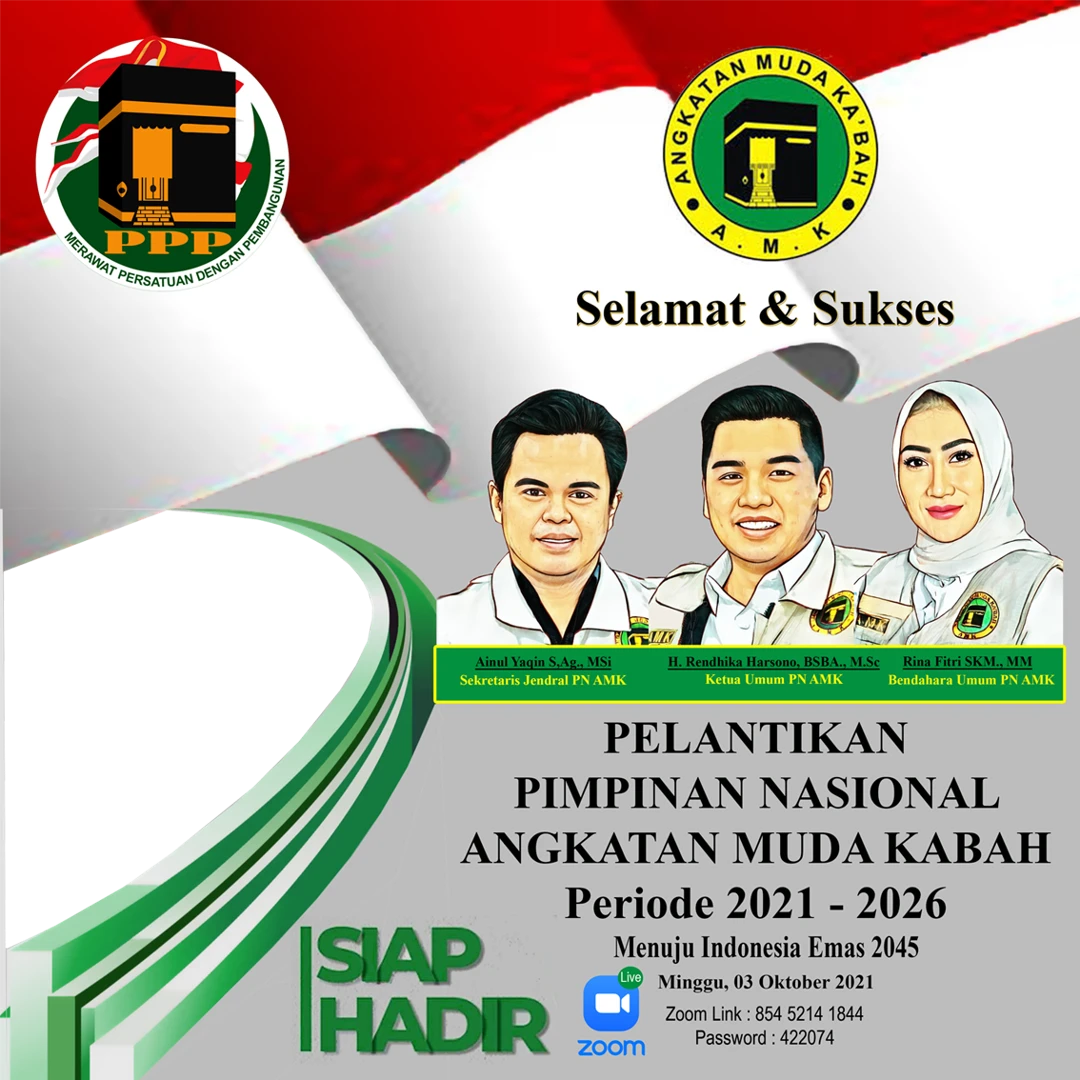 Unduh Twibbon Selamat Dan Sukses Pelantikan PN AMK 2021 – 2026 Gratis buatan DPW PPP SULUT
