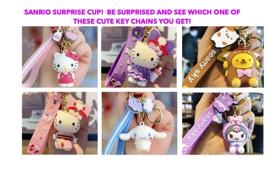 Sanrio Surprise Key Chain