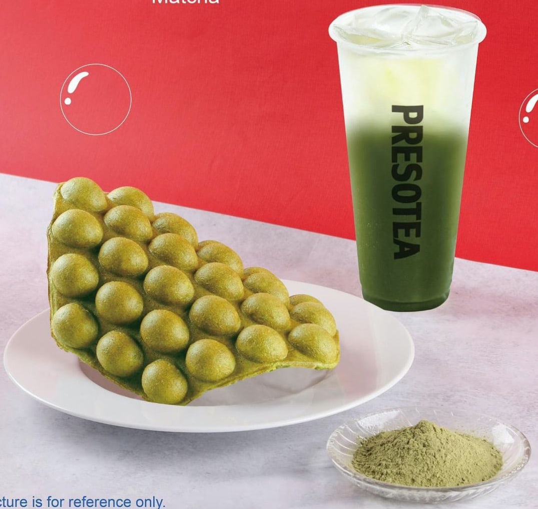 Matcha Bubble Waffle