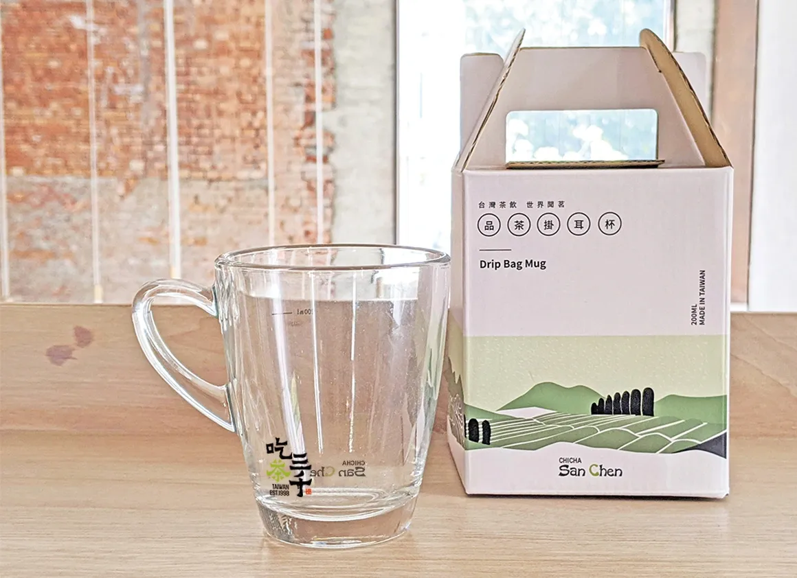 Drip Bag Glass Mug