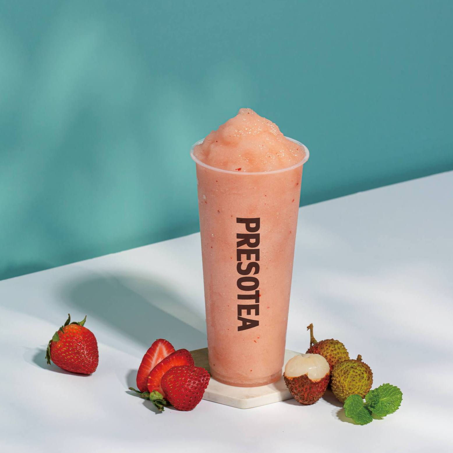 Lychee Strawberry Slush