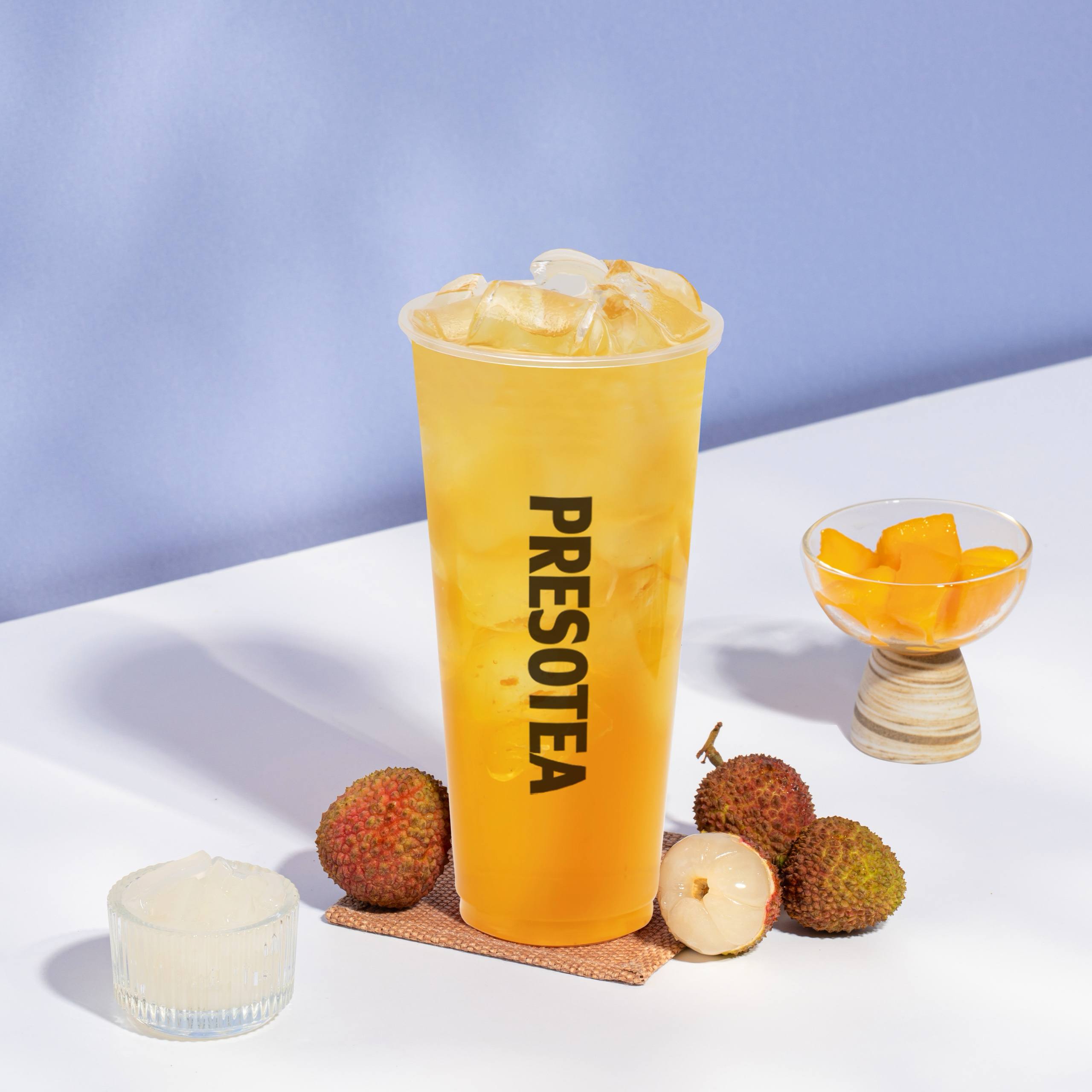 Lychee Mango Fruit Tea (White Peach Tea)