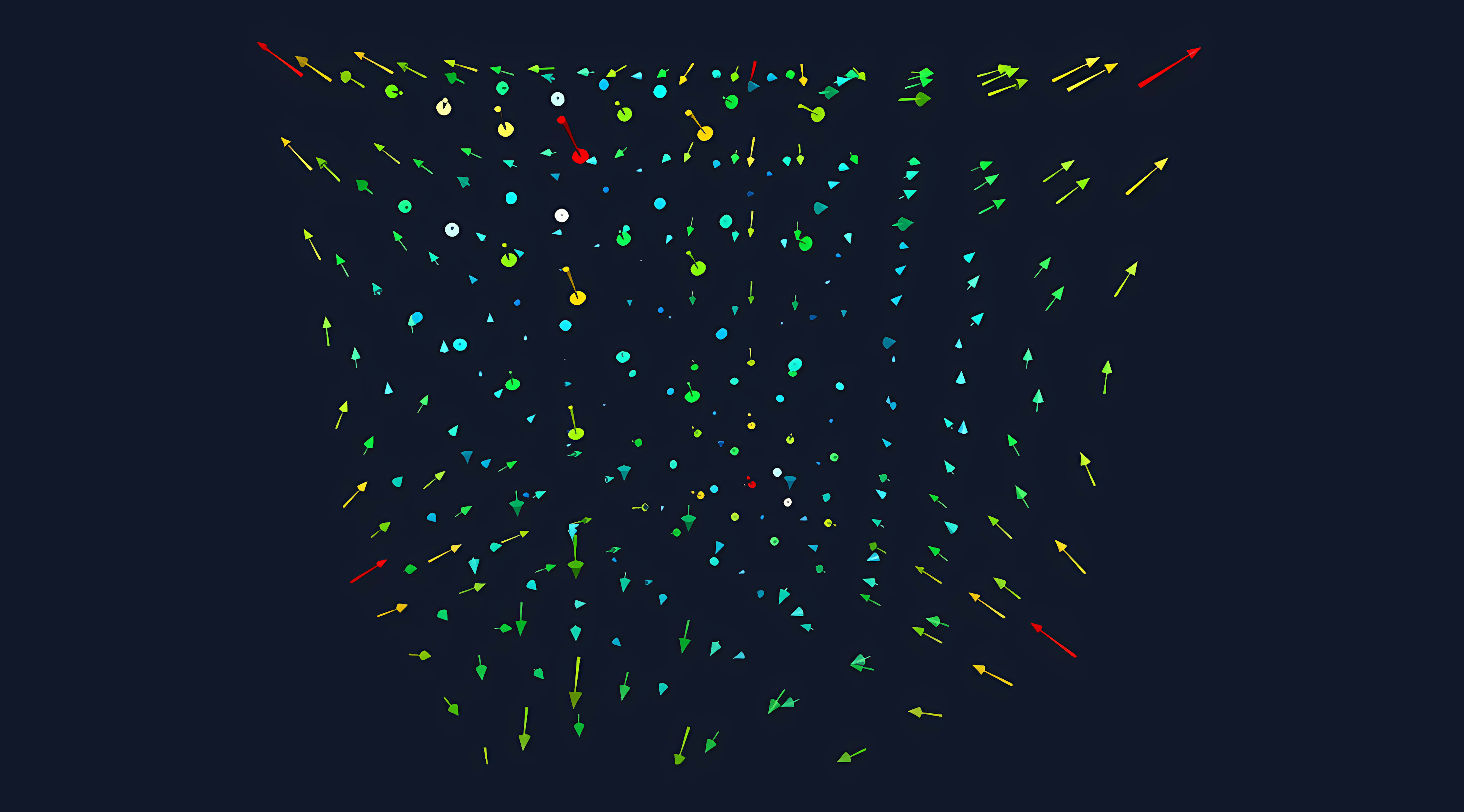 Points denoted as Vectors in 3D space