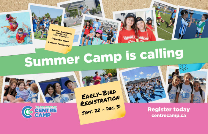 Summer Starts Here: Centre Camp Early Bird Registration