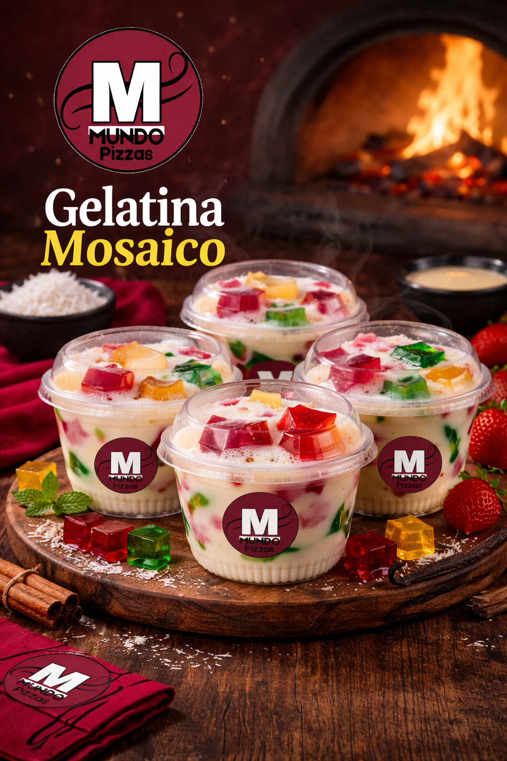Gelatina Mosaico Gourmet