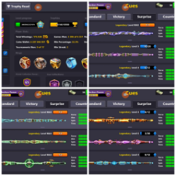 (IOS/Android/Miniclip/Facebook) 8 Ball Pool Account - 5B - 5 Billion Coins + All Legendary CUE Max - [303 Level] 20/20 Open - FB+GMAIL SECURE 5 Billion Coins