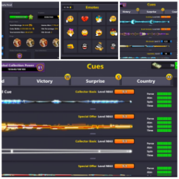 (IOS/Android/Miniclip/Facebook) 8 Ball Pool Account – 9 BILLION COINS 20 Legendary Cues 78 CCP 600 Cash Account Lvl 200+
