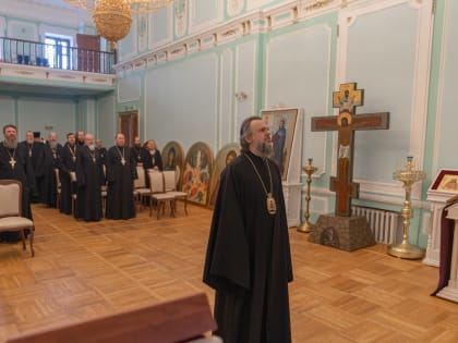 Завершились выпускные экзамены курсов повышения квалификации духовенства Тверской митрополии