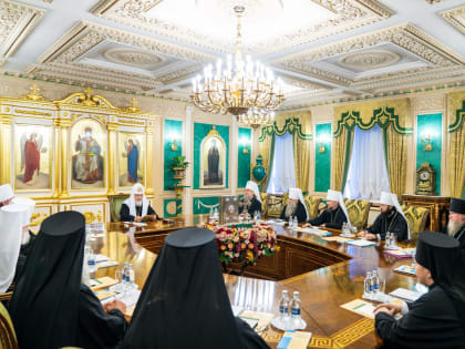 Священный Синод утвердил ряд богослужебных текстов