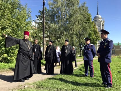 Архиерейское богослужение в Старице