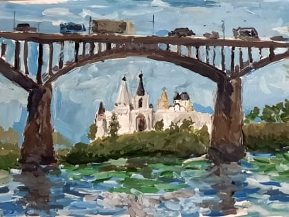 О Свято-Успенском монастыре – пером и кистью