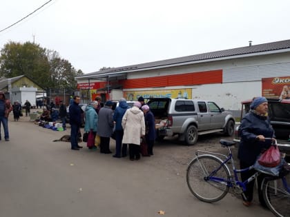 В Лихославле прошла Ярмарка выходного дня